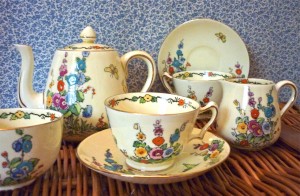 Cottage Garden Tea Set for Two